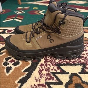 On Cloudrock Mid Waterproof Men's Hiking Boots